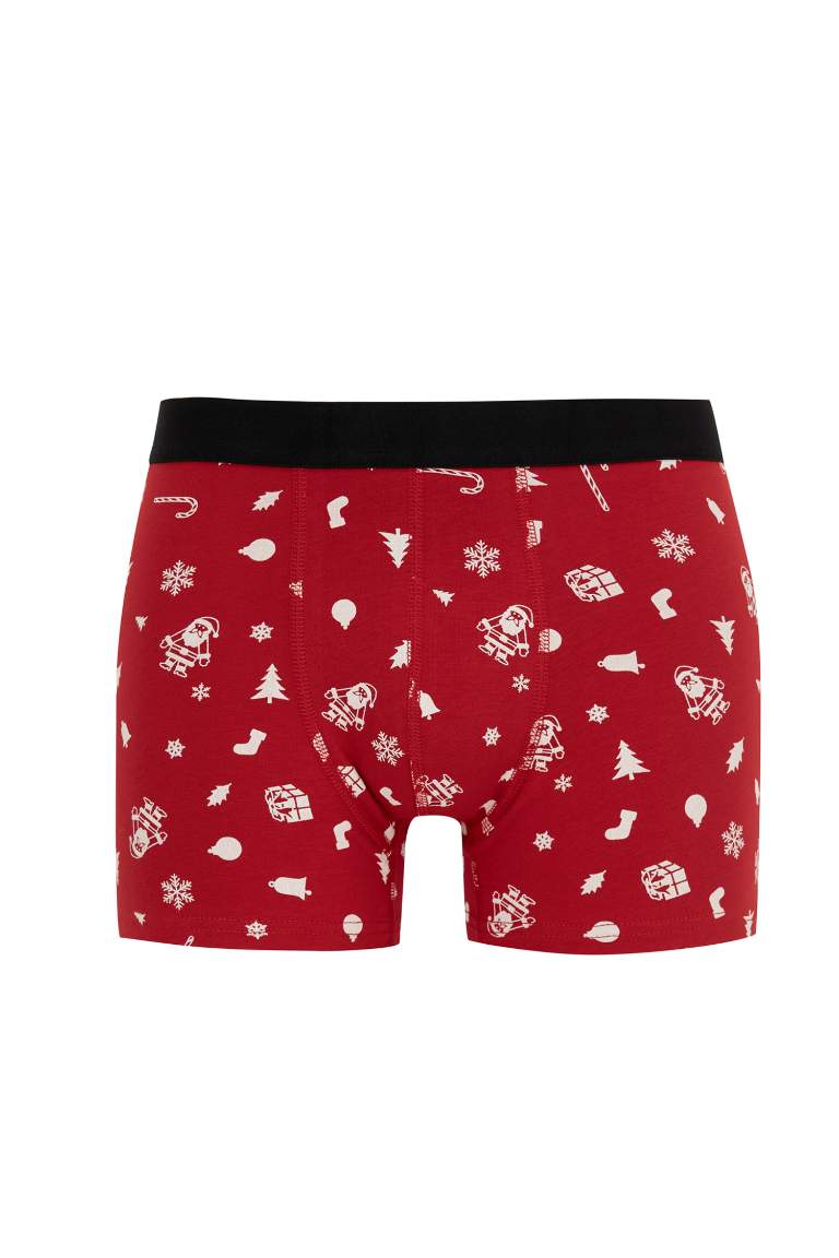 Yılbaşı Temalı Regular Fit Boxer