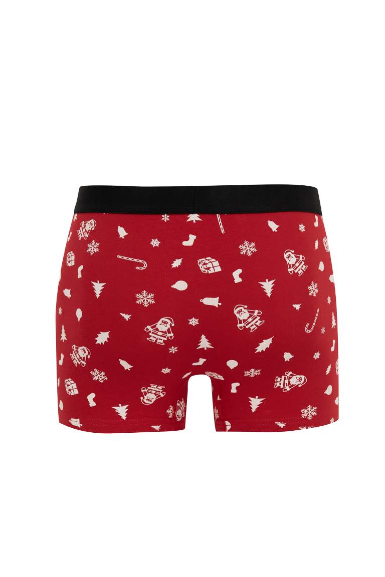 Yılbaşı Temalı Regular Fit Boxer