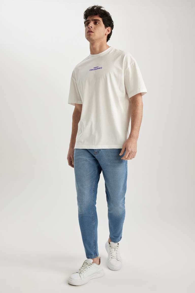 Carrot Fit Havuç Kalıp Yüksel Bel Dar Paça Jean Pantolon