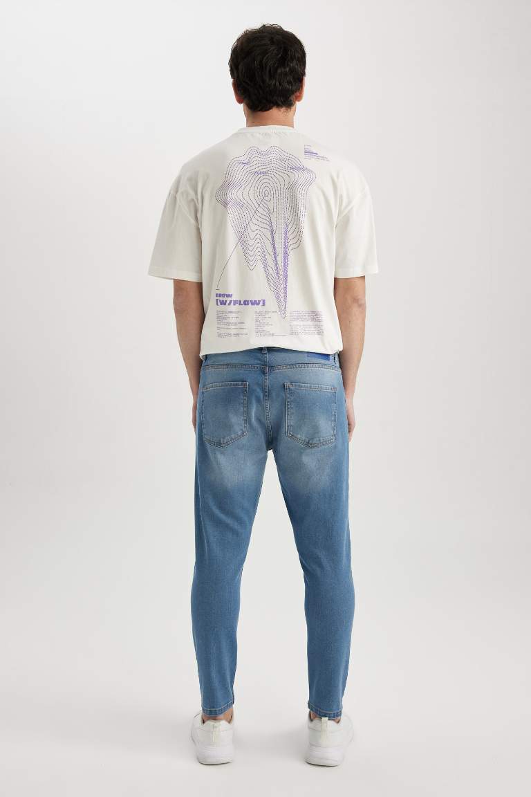 Carrot Fit Havuç Kalıp Yüksel Bel Dar Paça Jean Pantolon