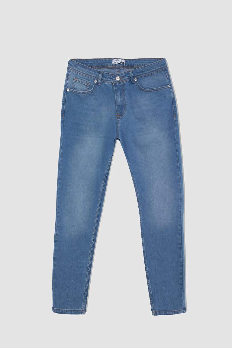 Carrot Fit Havuç Kalıp Yüksel Bel Dar Paça Jean Pantolon