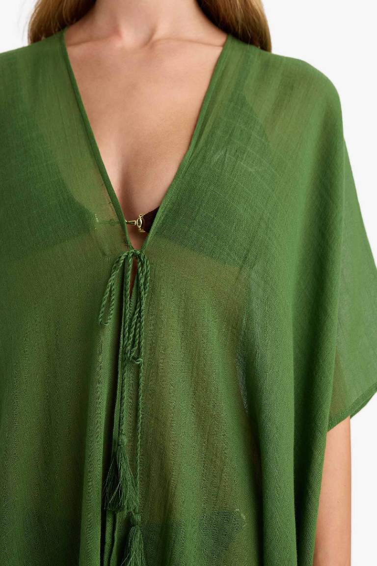 Fall in Love Regular Fit Cotton Kimono