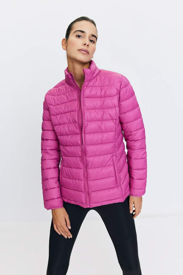 Su İtici DeFactoFit Slim Fit Şişme Mont