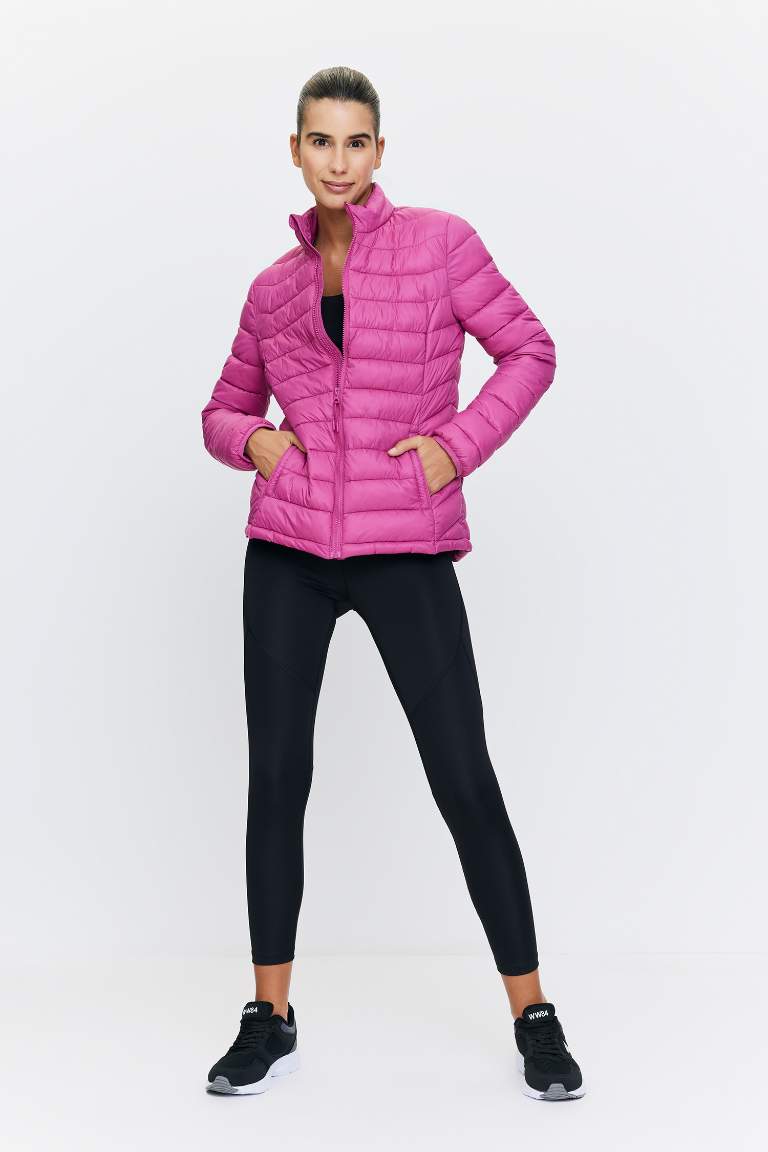 Su İtici DeFactoFit Slim Fit Şişme Mont