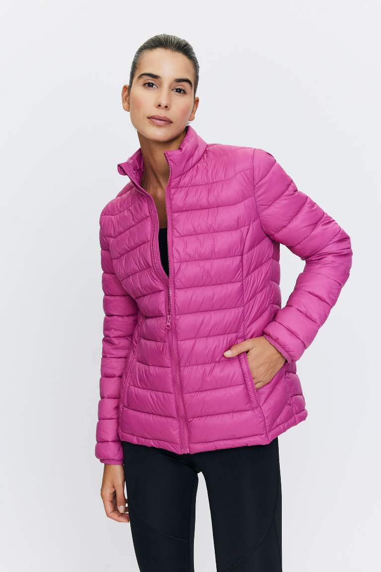 Su İtici DeFactoFit Slim Fit Şişme Mont
