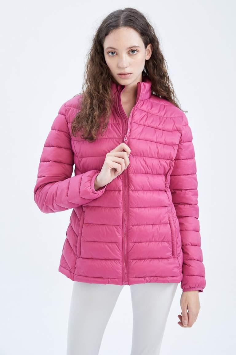 Su İtici DeFactoFit Slim Fit Şişme Mont