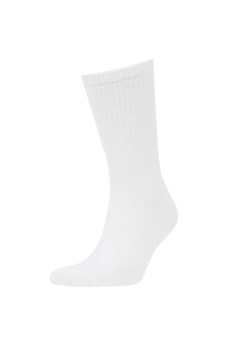 Defacto Fit Men's Cotton 3 Pack Long Socks