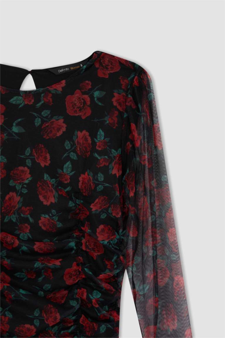 Robe En Tricot à Manches Longues Chat Pour Bébé Et Toute-petite Fille - BLACK | The Children's Place CA