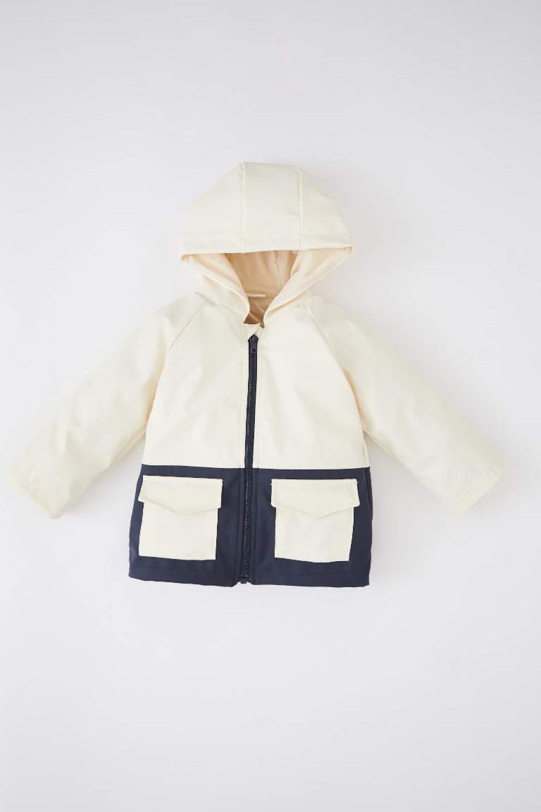 Baby Boy Waterproof Hooded Jacket