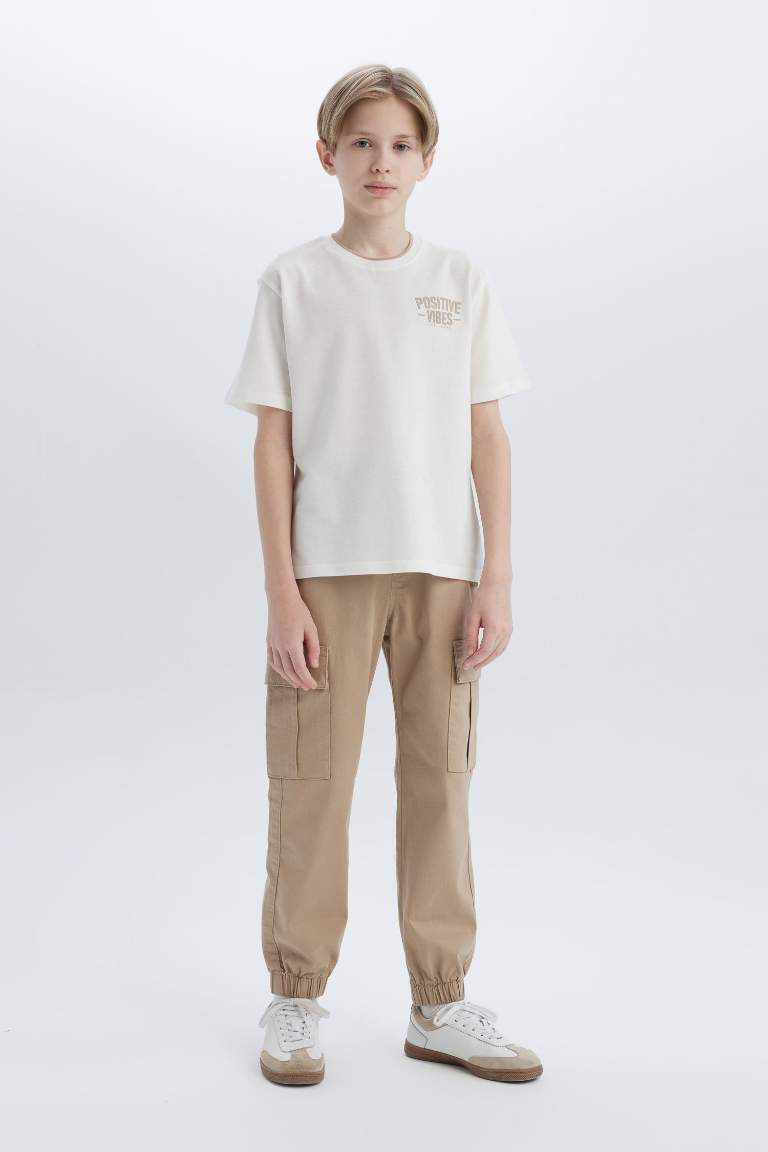 Boy Standard Leg Cargo Joggers