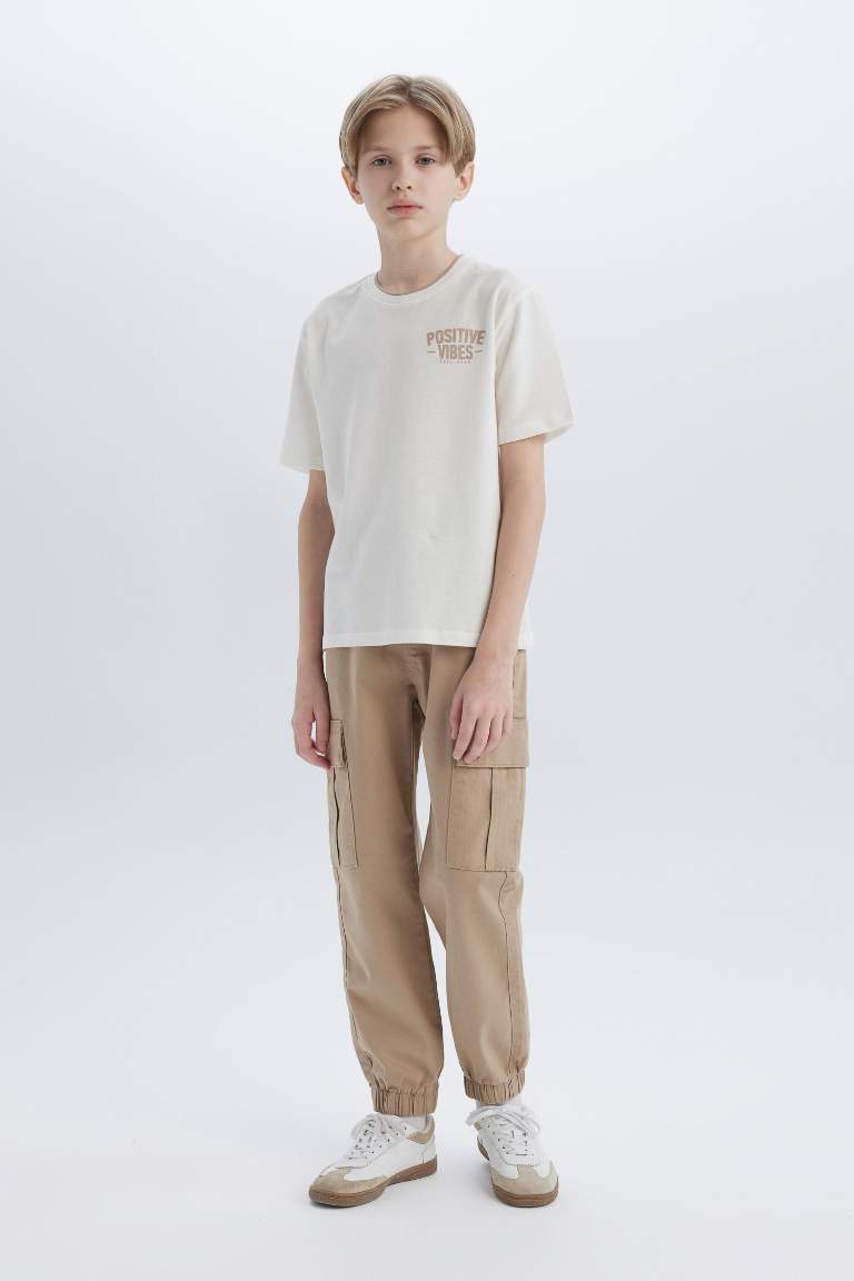 Boy Standard Leg Cargo Joggers