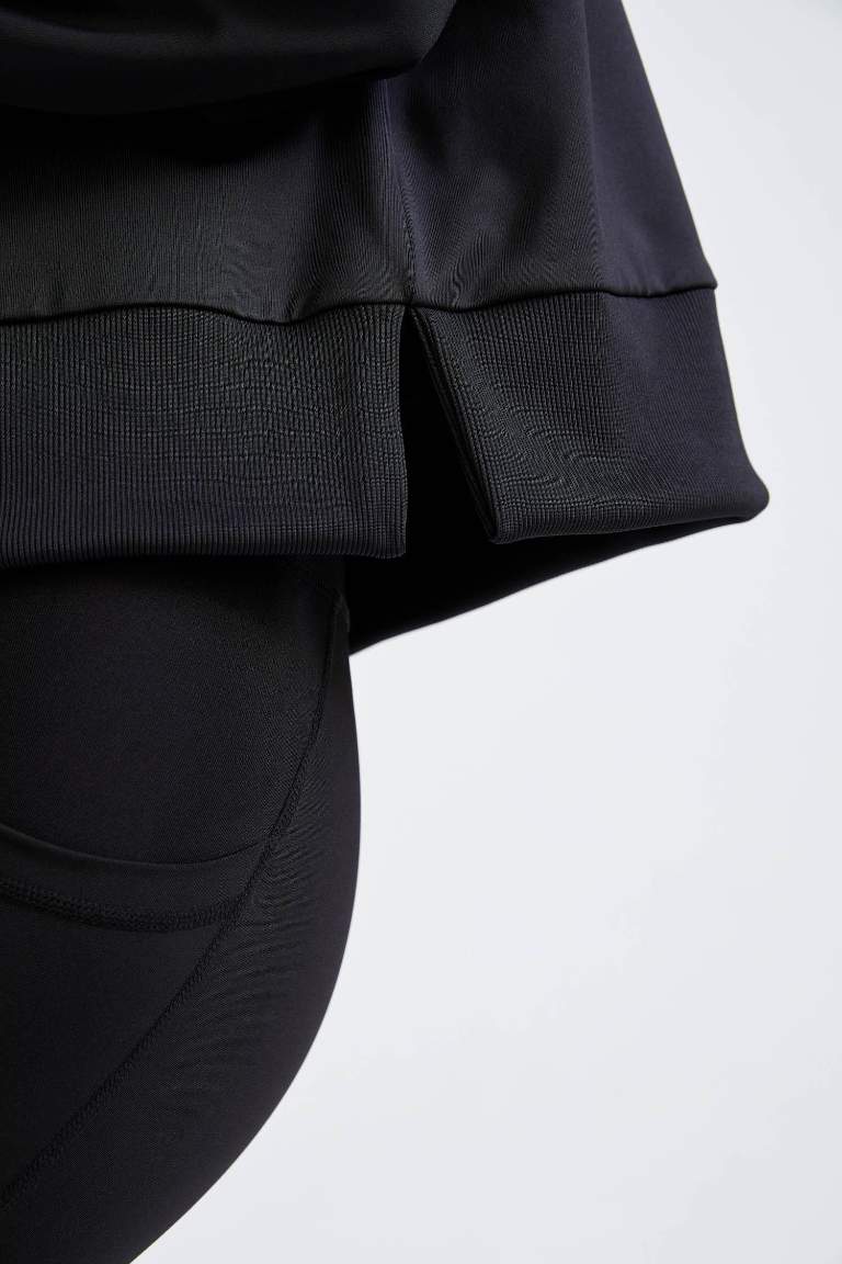DeFactoFit Kapüşonlu Sporcu Sweatshirt