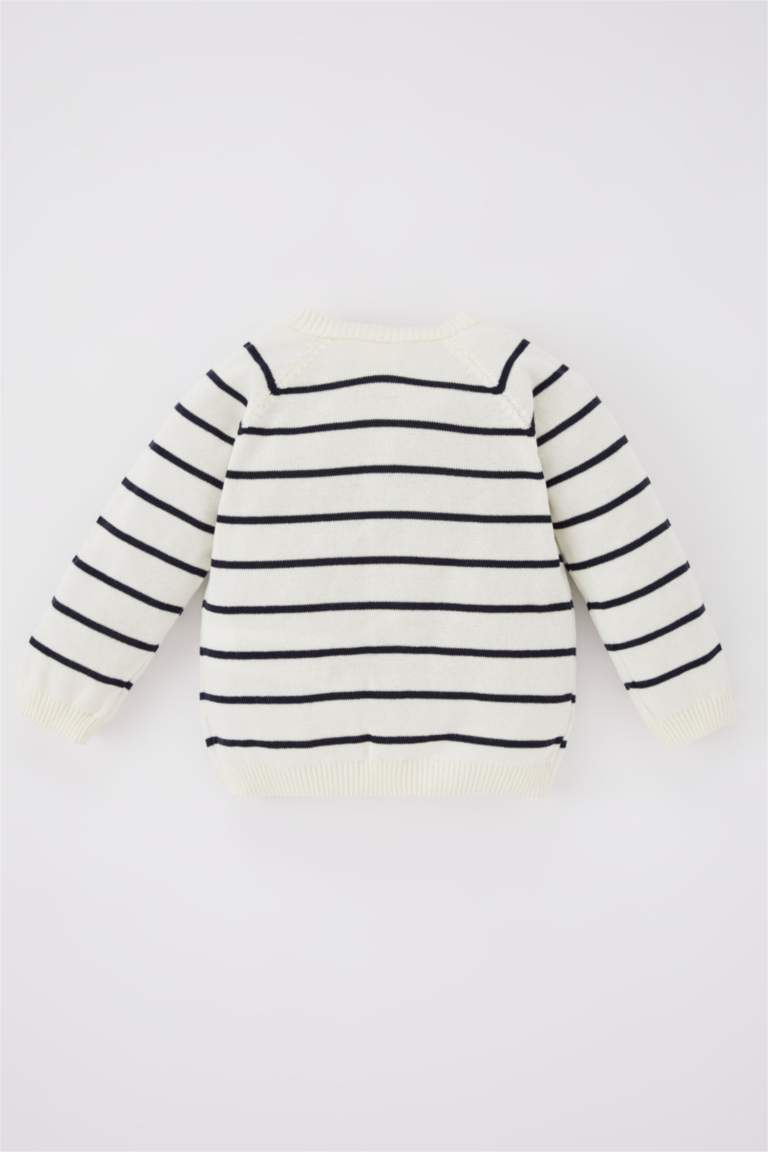 Baby Boy Crew Neck Knitwear Cardigan