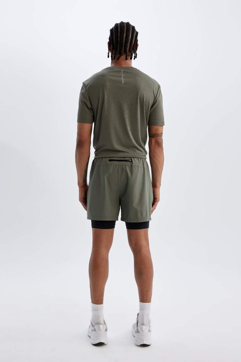 DeFactoFit Slim Fit Sports Woven Shorts