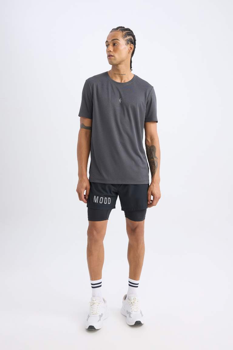 DeFactoFit Slim Fit Woven Shorts