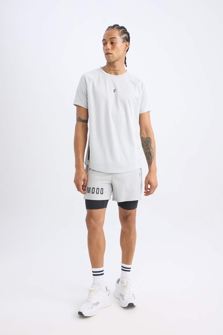 DeFactoFit Slim Fit Woven Shorts