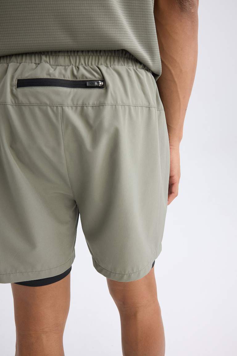 DeFactoFit Slim Fit Sports Woven Shorts