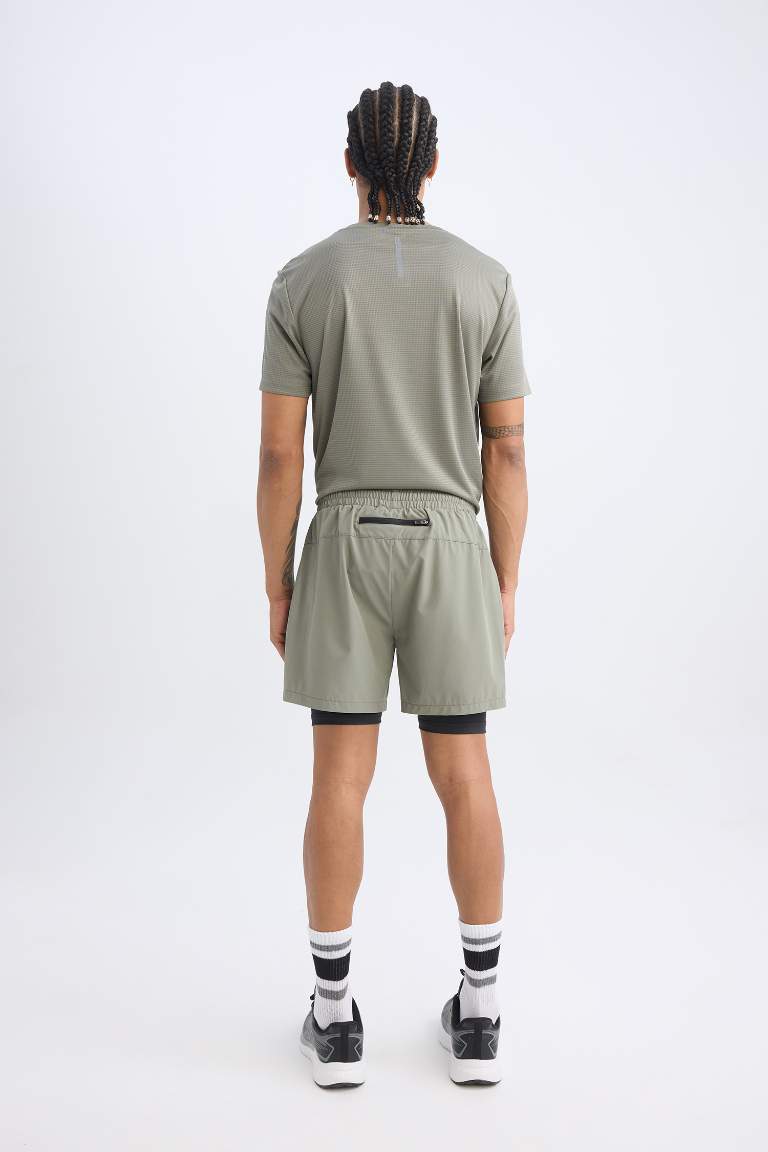 DeFactoFit Slim Fit Sports Woven Shorts