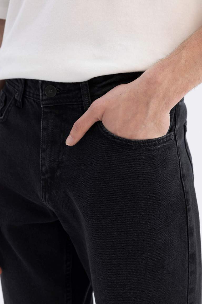 Carrot Fit Havuç Kalıp Normal Bel Norma Paça Jean Pantolon