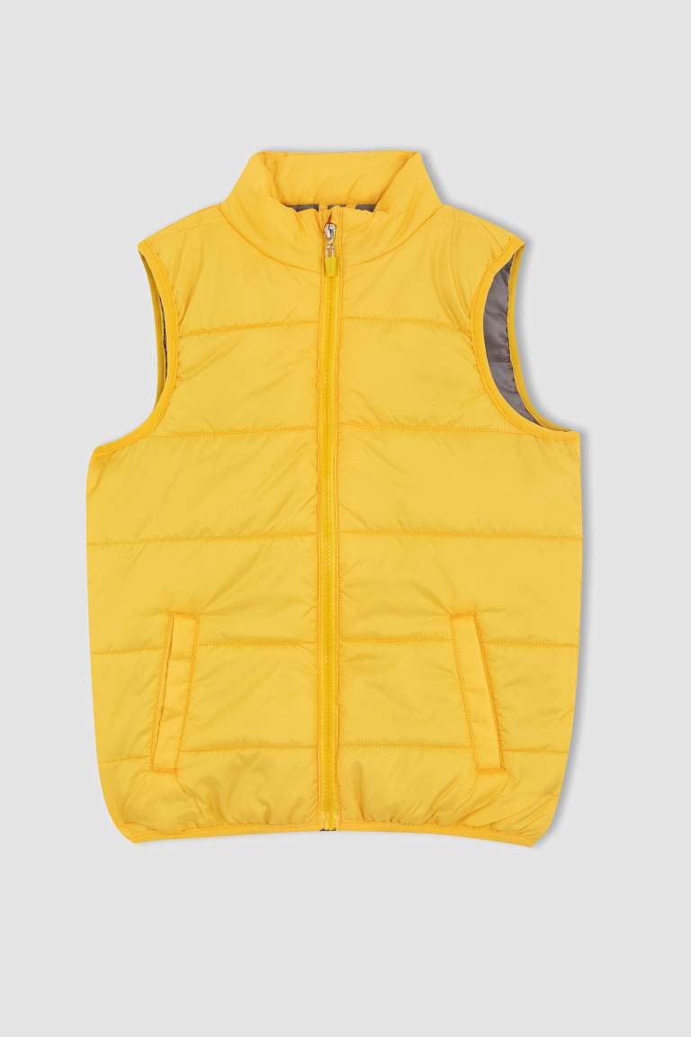 Boy High Neck Vest