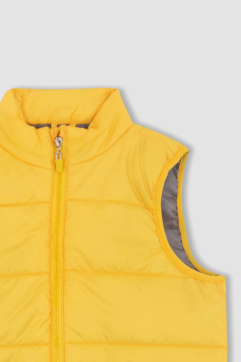 Boy High Neck Vest