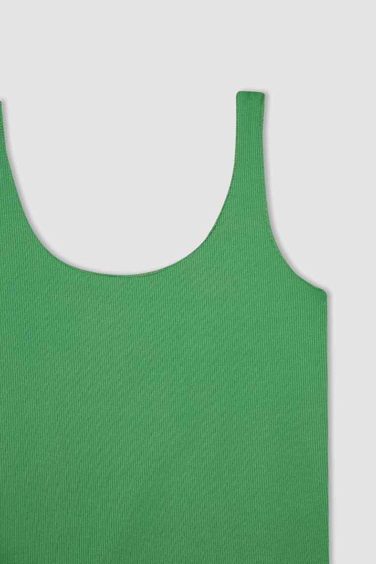 Defacto Fit Slim Fit Crew Neck Singlet