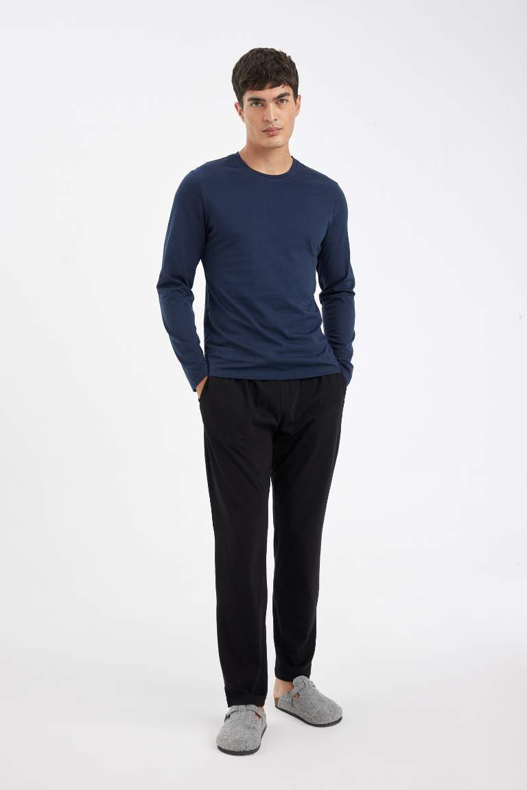 Slim Fit Long Sleeve Knitted Tops