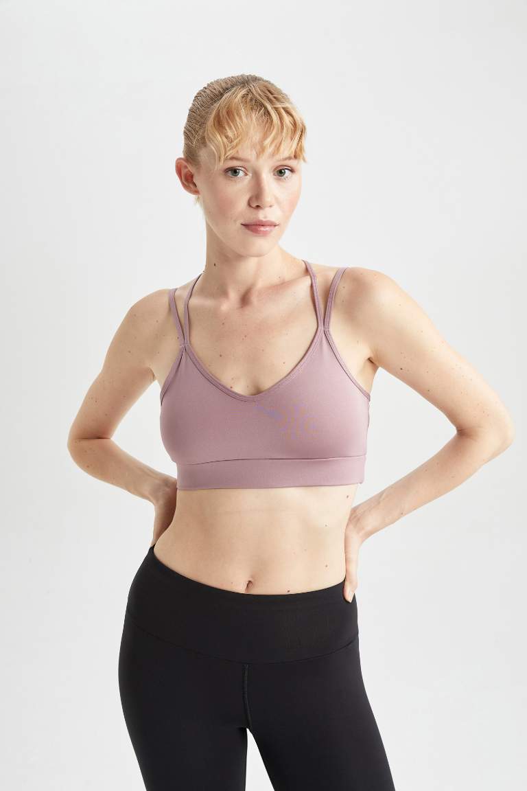 DeFactoFit Bisiklet Yaka Sporcu Bra