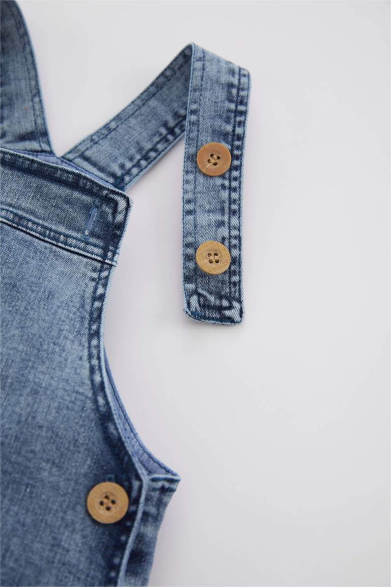 Blue BABY BOY Baby Boy Jean Jumpsuit 2716594 DeFacto