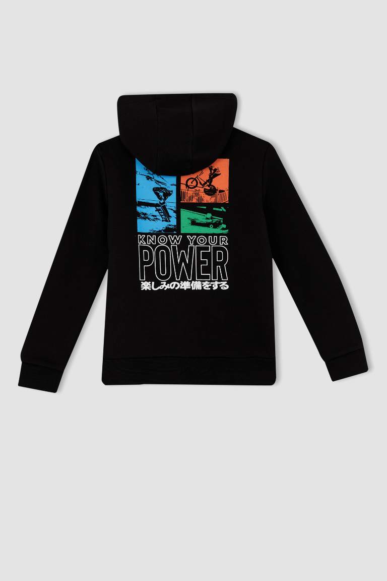 Erkek Çocuk Kapüşonlu Sweatshirt