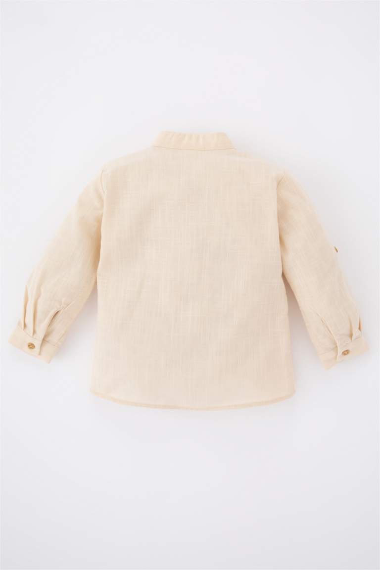 Beige BABY BOY Baby Boy Long Sleeve Shirt 2723655 DeFacto