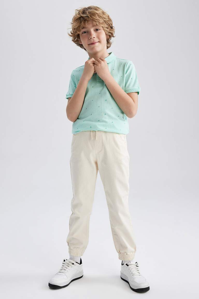 Boy Jogger Gabardine Trousers