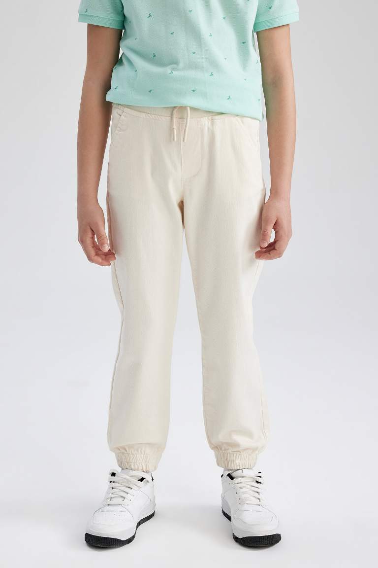 Boy Jogger Gabardine Trousers