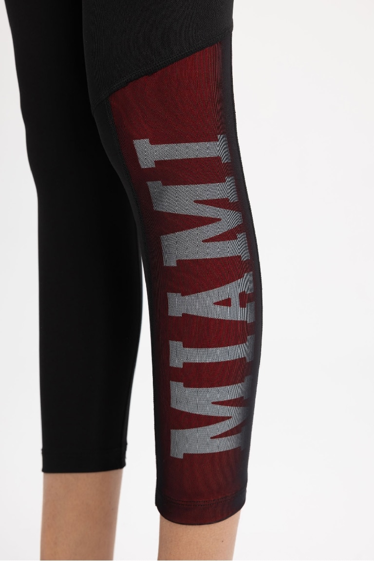 Legging De Sport İmprimé Defacto Fit