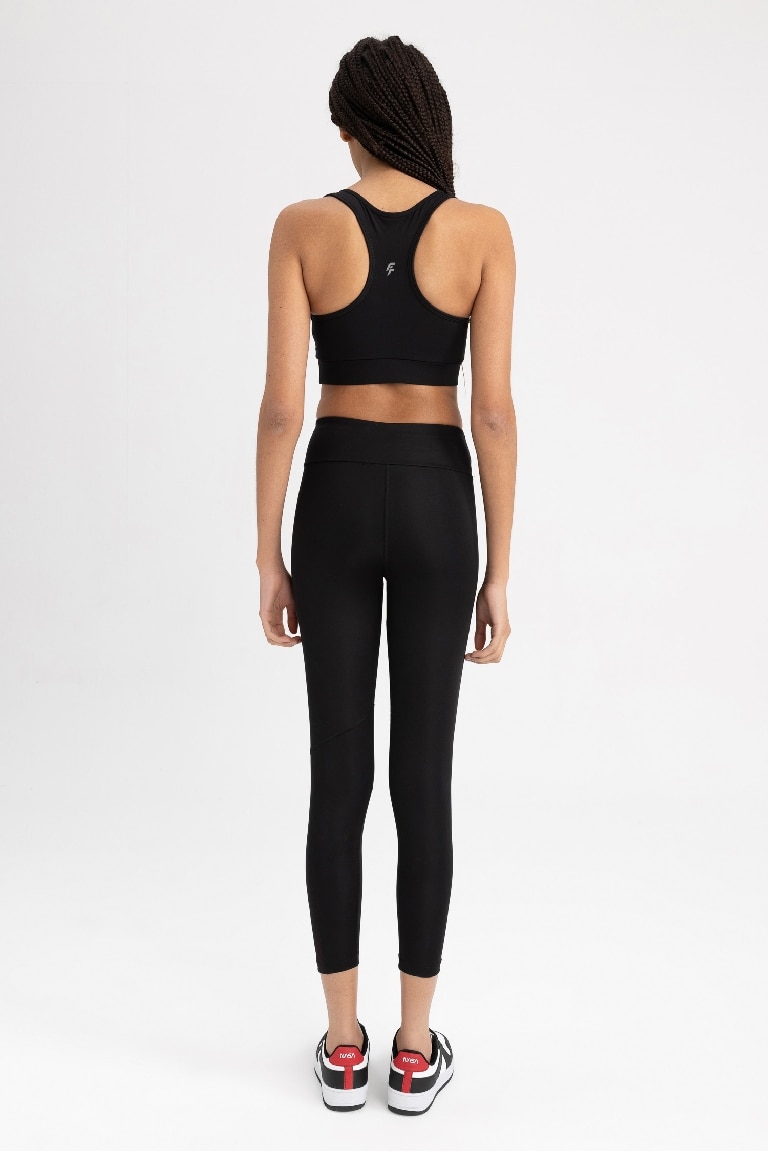 Legging De Sport İmprimé Defacto Fit