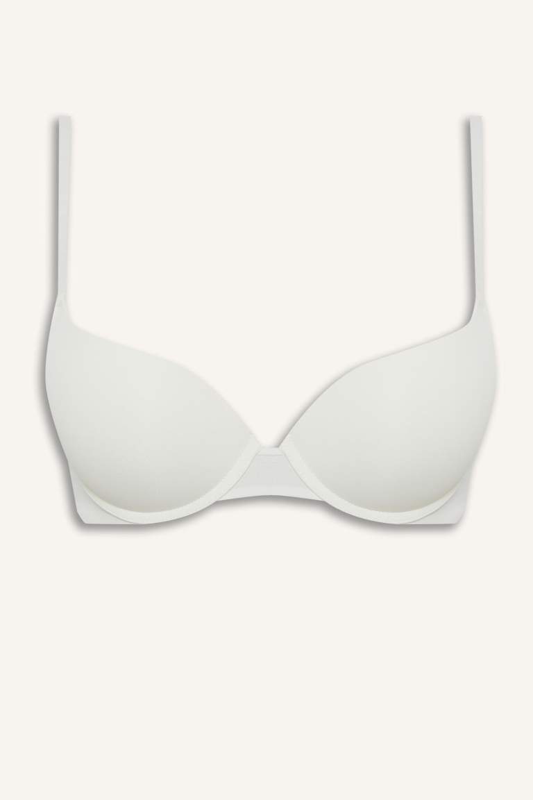Push Up Micro Yarım Dolgulu Tişört Bra-Fall in Love