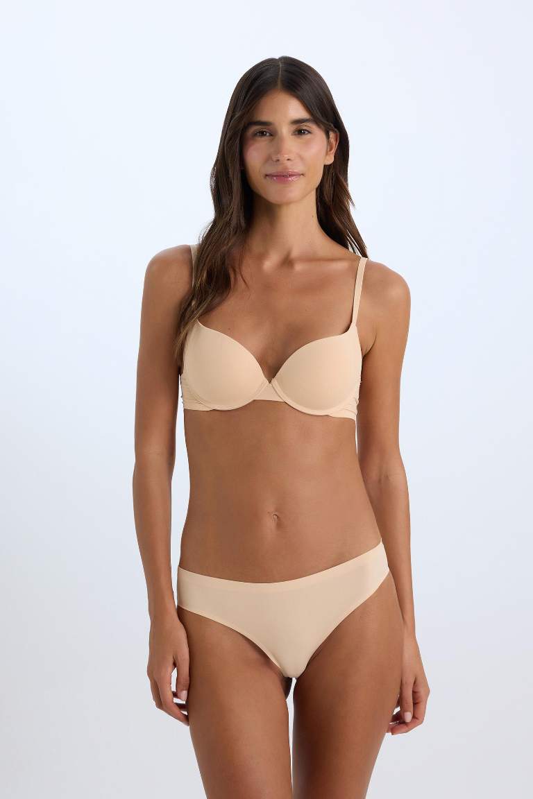 Push Up Micro Yarım Dolgulu Tişört Bra-Fall in Love