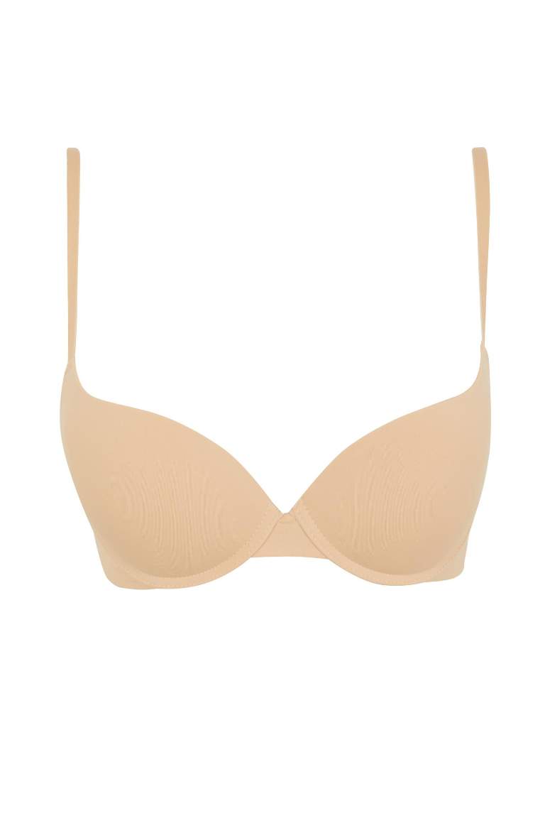 Push Up Micro Yarım Dolgulu Tişört Bra-Fall in Love