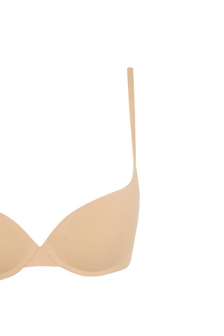 Push Up Micro Yarım Dolgulu Tişört Bra-Fall in Love