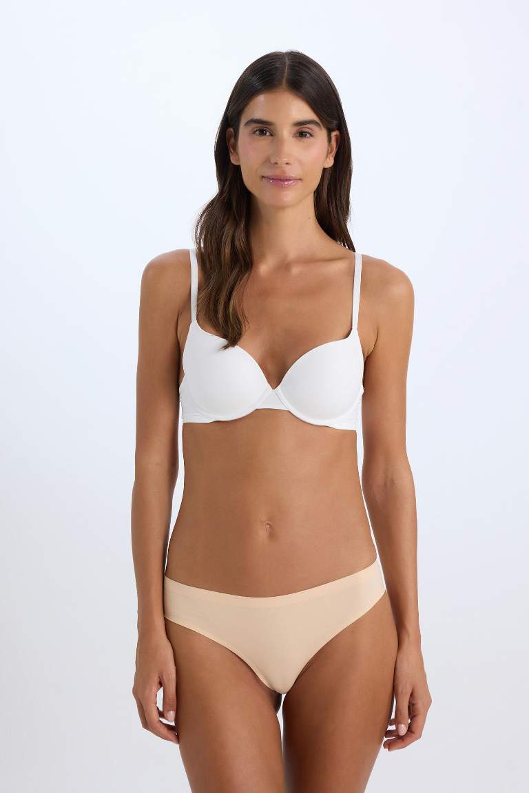Push Up Micro Yarım Dolgulu Tişört Bra-Fall in Love