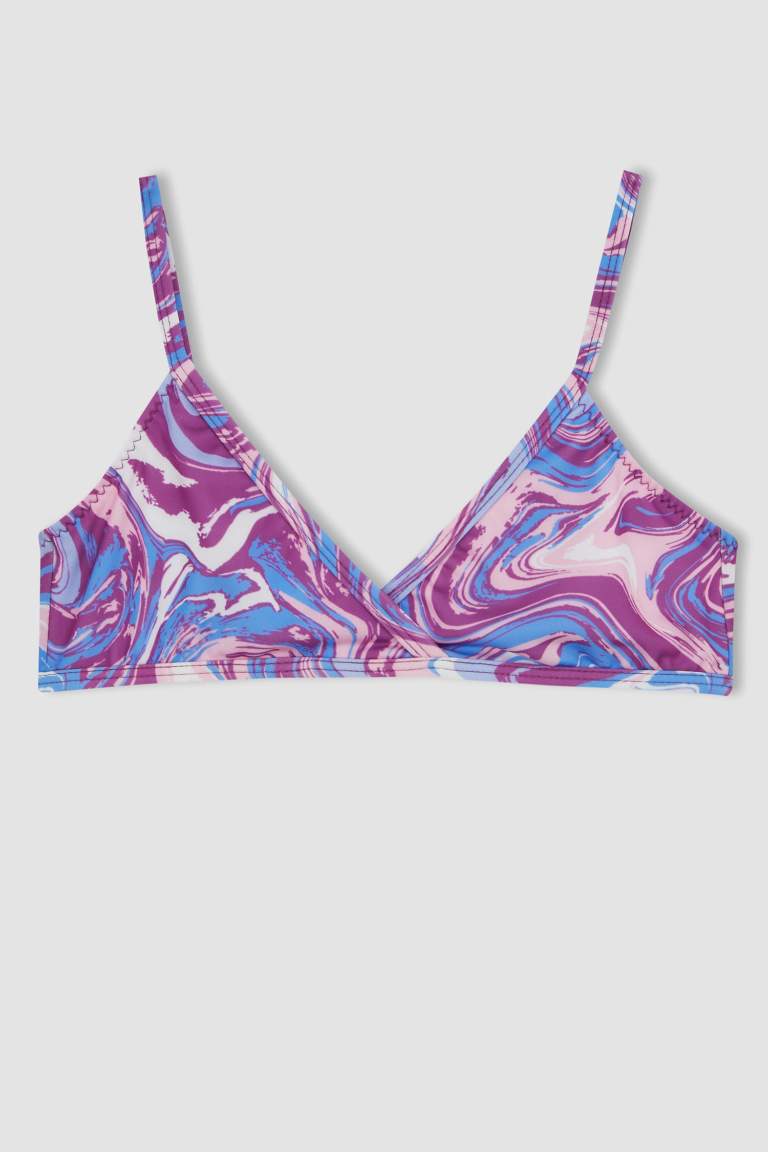 Girl Patterned Bikini Set