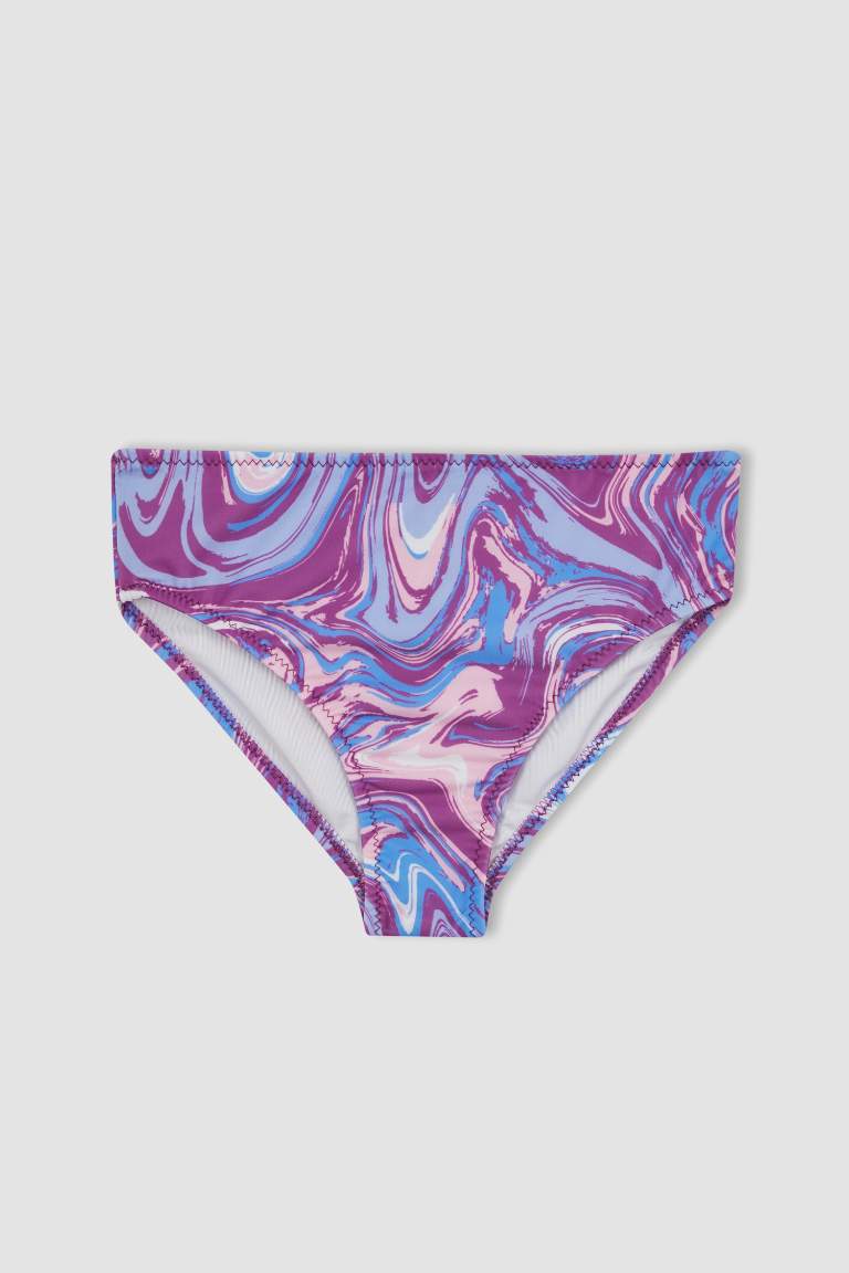 Girl Patterned Bikini Set