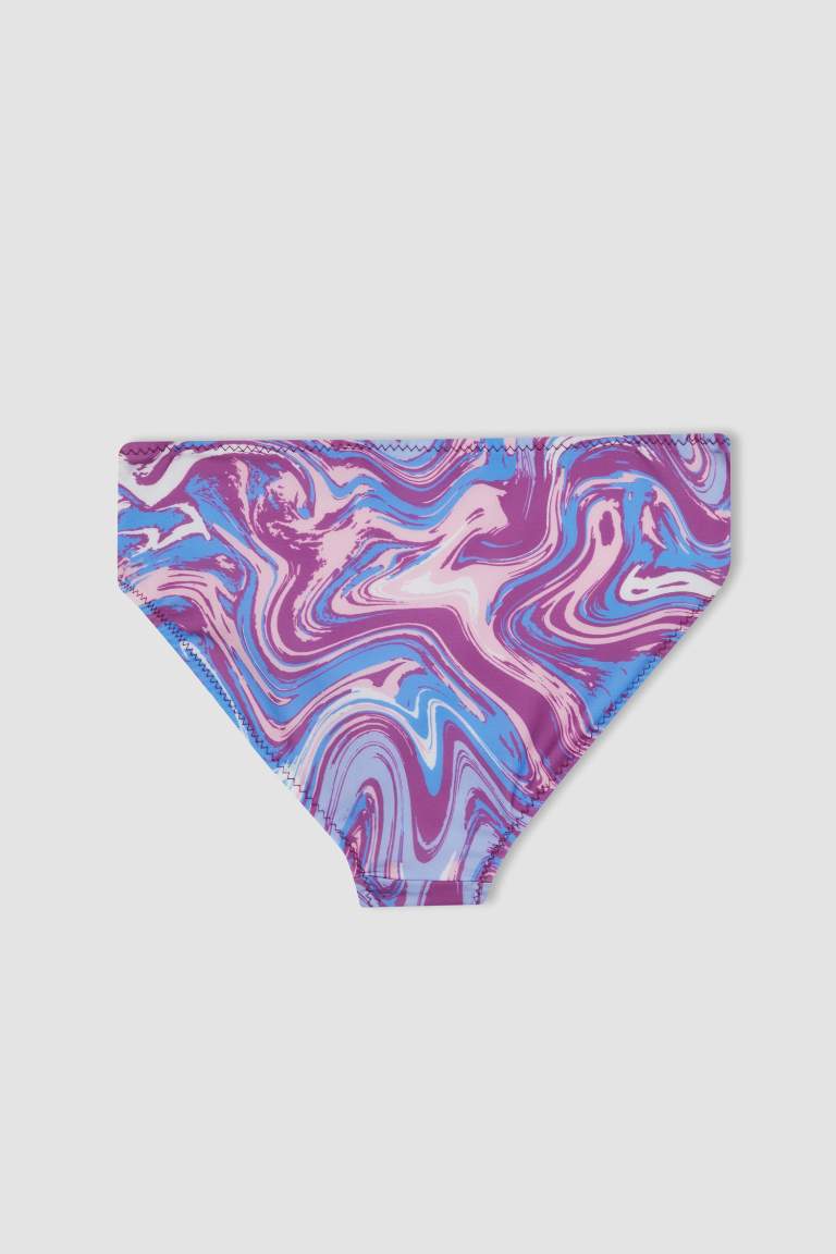 Girl Patterned Bikini Set