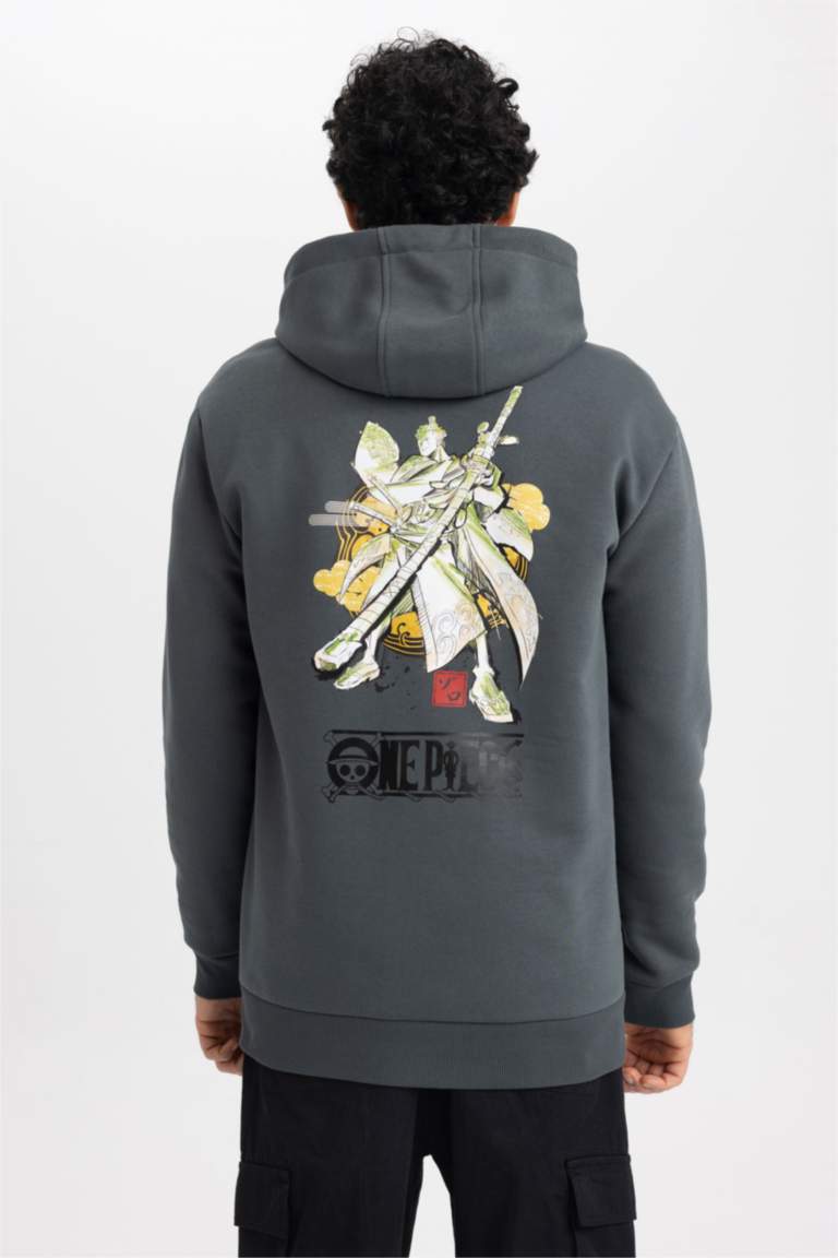 One Piece Licensed Regular Fit Hoodie Sweatshirt