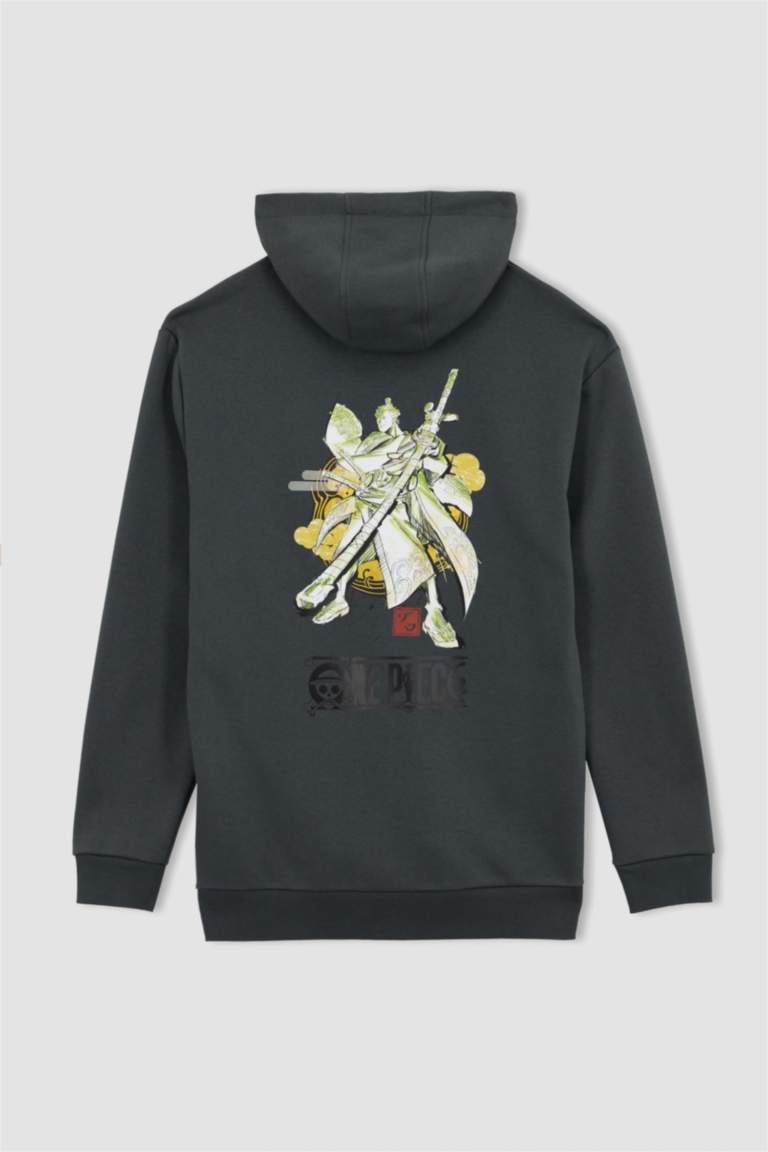One Piece Licensed Regular Fit Hoodie Sweatshirt