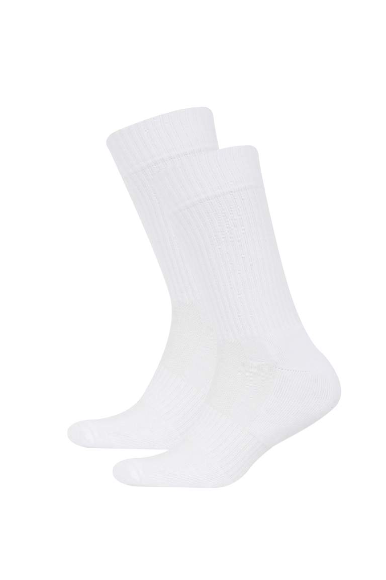 Men's Defacto Fit 2-Pack Cotton Long Socks