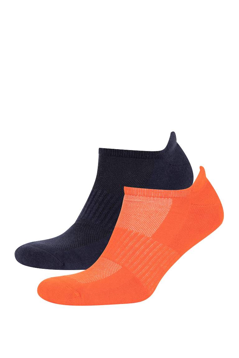 Men Defacto Fit 2-Pack Cotton Booties Socks