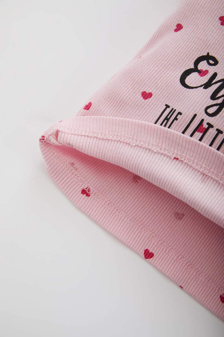 Baby Girls Disney Mickey & Minnie Crew Neck Pajamas