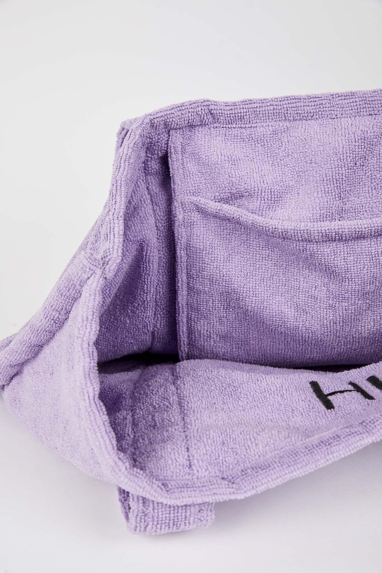 Sac En Tissu éponge (terry Cloth) Quacker Factory - Neuf Avec étiquettes, Ouverture Simple