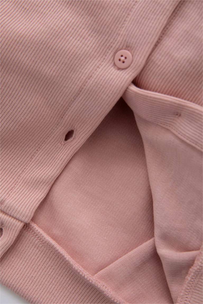 Baby Girls Big Collar Cardigan